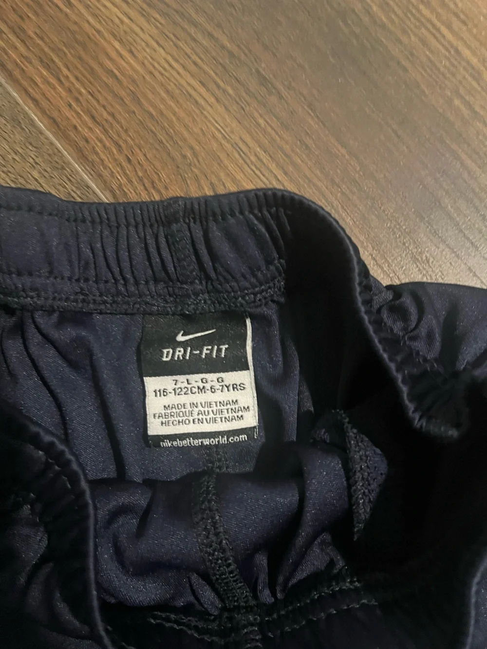 2 pair Nike Boys' Athletic Shorts - Navy & Grey